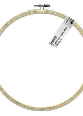 Leisure Arts Bamboo Embroidery Hoop 8"