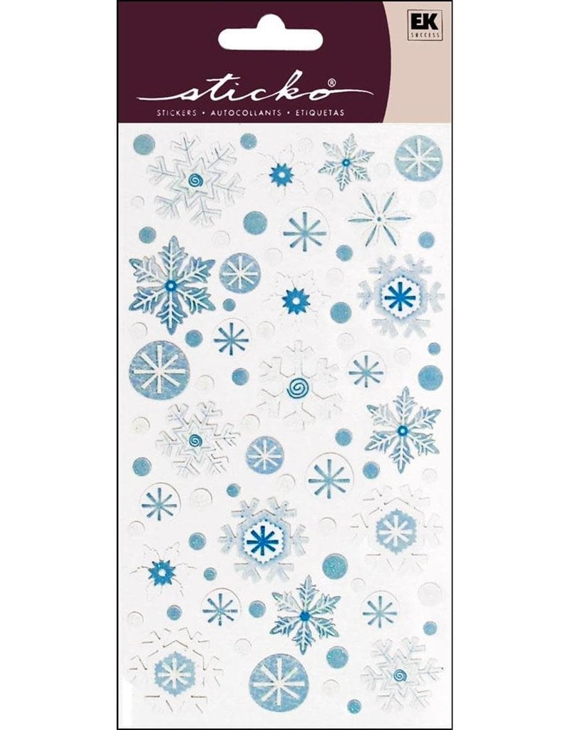 Sticko Stickers Winter Snowflakes
