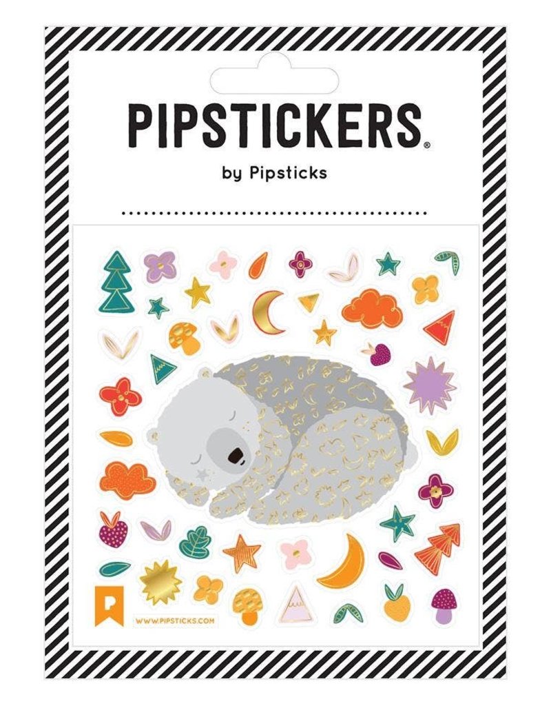 Pipsticks Stickers Winter Sleeper