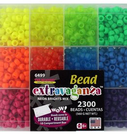 The Beadery Bead Extravaganza Box Neon Brights