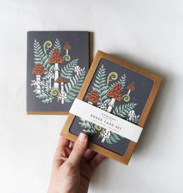 Root & Branch Paper Co. Boxed Cards Toadstools & Ferns
