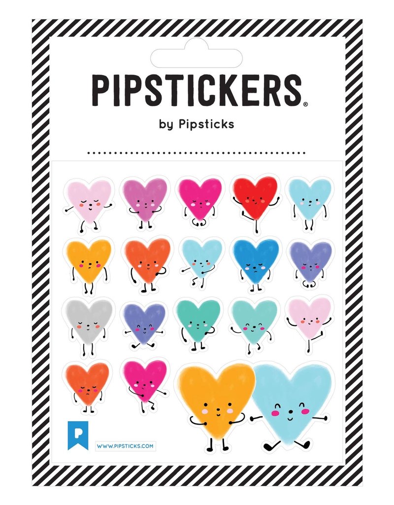 Pipsticks Stickers Heartbeats