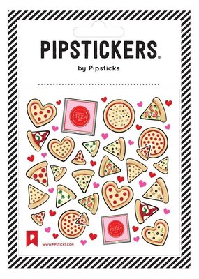 Pipsticks Stickers Pizza Love