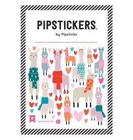 Pipsticks Stickers Fuzzy Llamas