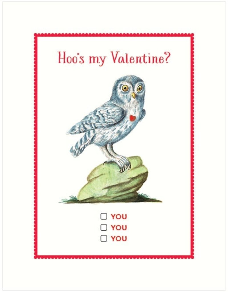 Lucca Paperworks Card Hoo’s My Valentine