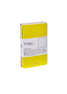 Fabriano EcoQua Dot Grid Book Set of 4 Spring Colors
