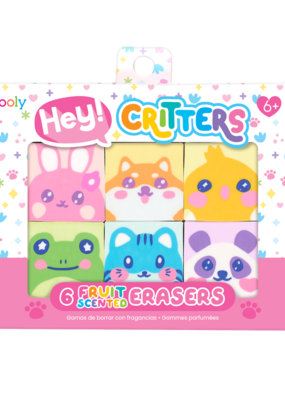Ooly Hey Critters Scented Erasers
