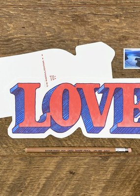 Noteworthy Postcard Love