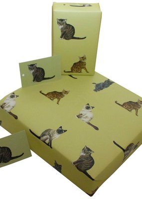 Re-wrapped Wrap Sheet Cat Breeds