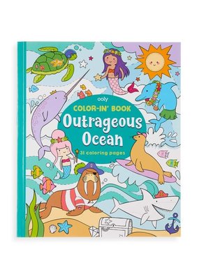 Ooly Color-In Book Outrageous Ocean