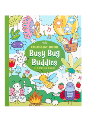 Ooly Color-In Book Busy Bug Buddies