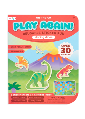 Ooly Play Again Mini Activity Kit Daring Dinos