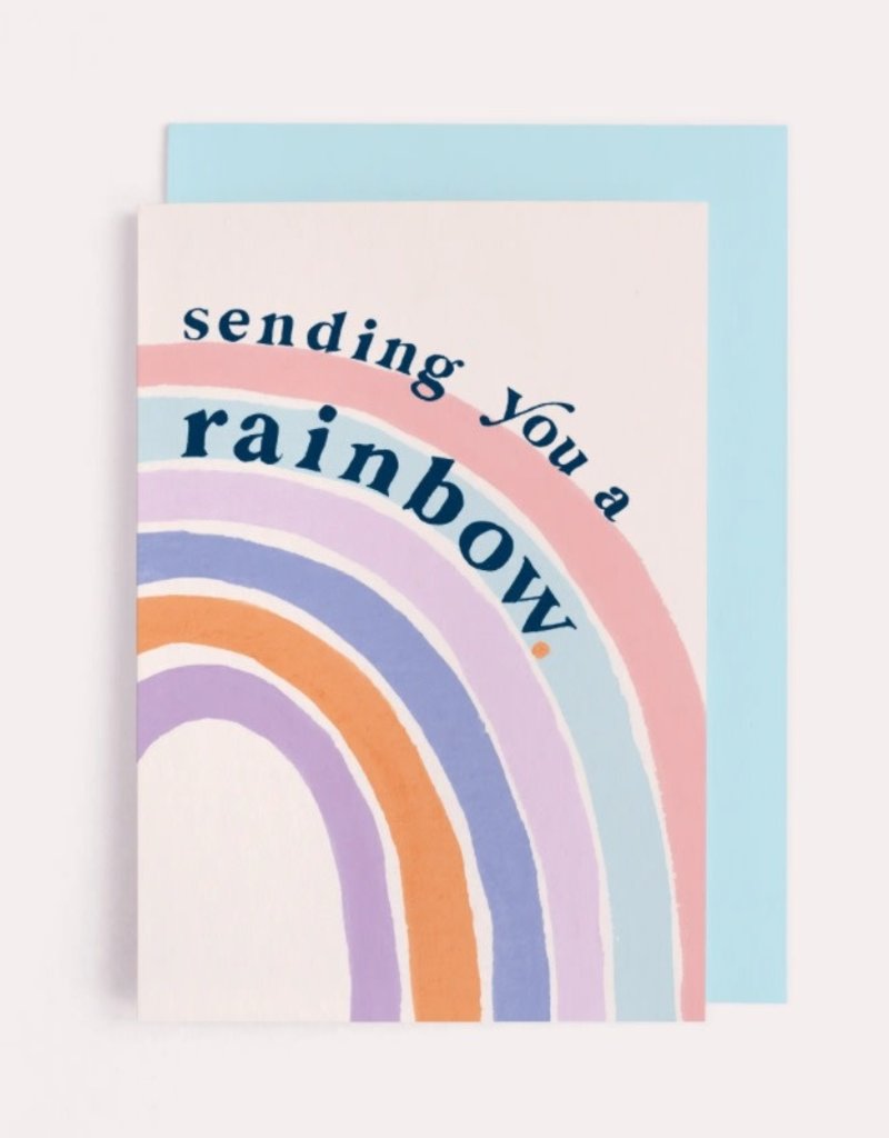 Sister Paper Co. Card Sending a Rainbow