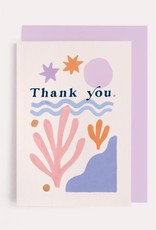 Sister Paper Co. Card Shapes Thank You