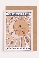 Sister Paper Co. Card Sun, Moon & Stars
