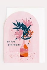 Sister Paper Co. Card Vase Birthday