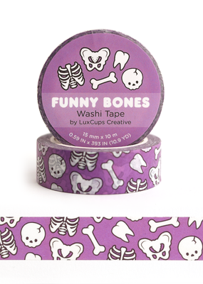 LuxCups Creative Washi Funny Bones
