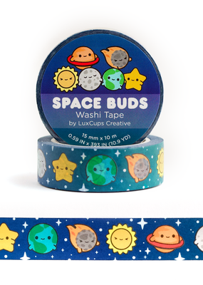 LuxCups Creative Washi Space Buds