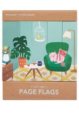 Girl of All Work Page Flags Cat Nap