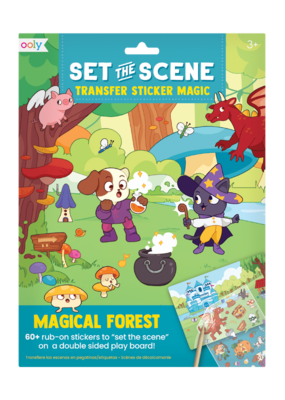 Ooly Set the Scene Transfer Stickers Magical Forest