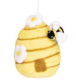 dZi Handmade Busy Beehive Ornament