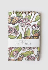 Root & Branch Paper Co. Mini Spiral Notepad Monarch & Milkweed