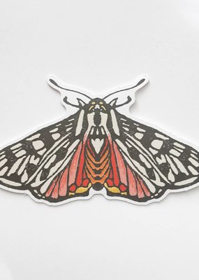 Root & Branch Paper Co. Sticker Tiger Moth