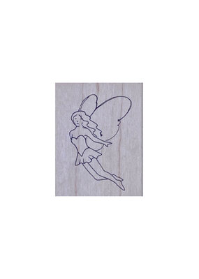 collage Stamp Fairy Flying