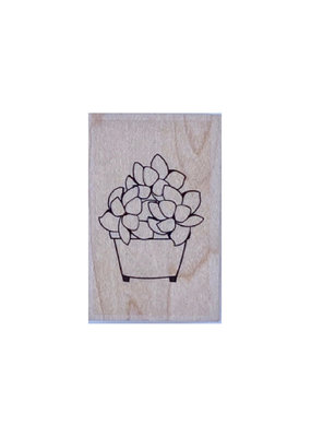 collage Stamp Succulent small