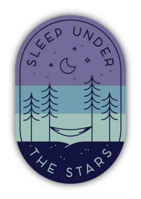 Stickers NW Sticker Sleep Under The Pines