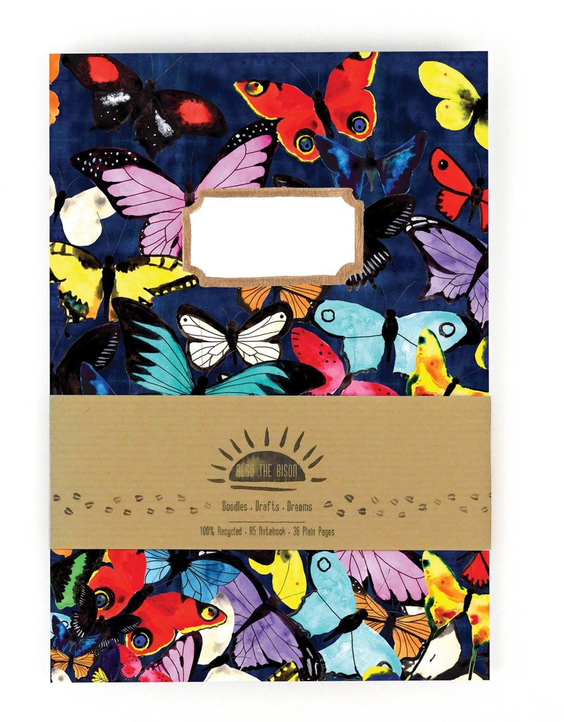 Also the Bison Lepidoptera Butterfly Notebook