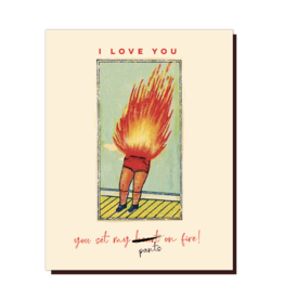 Offensive Delightful Card Pants on Fire