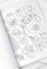 Beehive 95 Designs Coloring Book Flora & Fauna