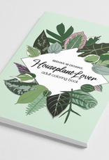 Beehive 95 Designs Coloring Book Houseplant Lover