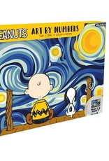 Art By Numbers Peanuts Starry Night