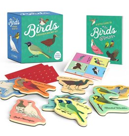 Hachette Book Group Birds Wooden Magnet Set