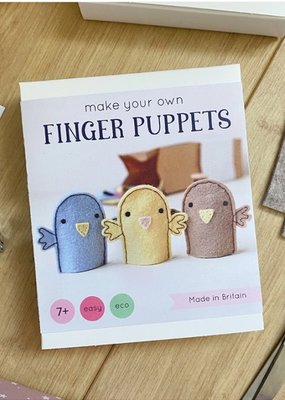 Clara and Macy Make Your Own Bird Finger Puppets Kit