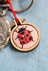 Paraffle Embroidery Kit Ladybird Charm