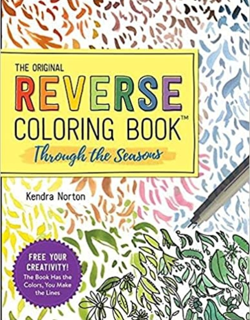 Workman Reverse Coloring Book Through The Seasons