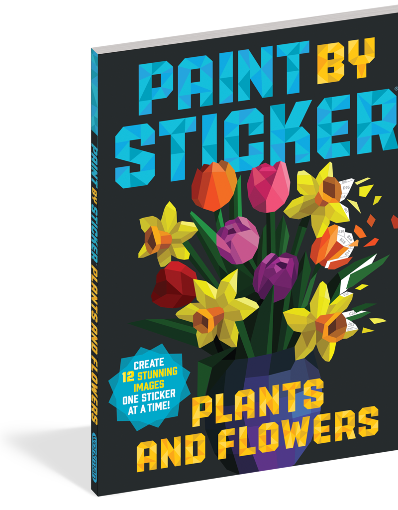 Workman Paint By Sticker Plants And Flowers