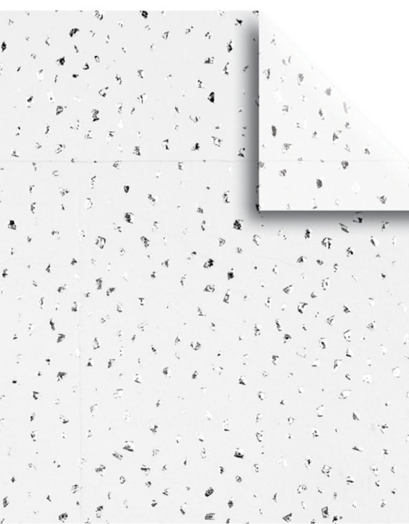 Jillson & Roberts Reflection Tissue Silver Confetti
