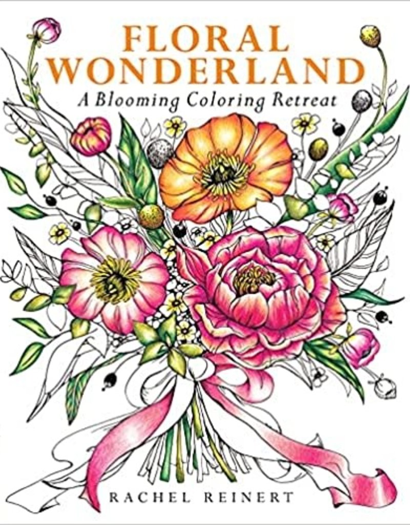 Union Square Coloring Book Floral Wonderland