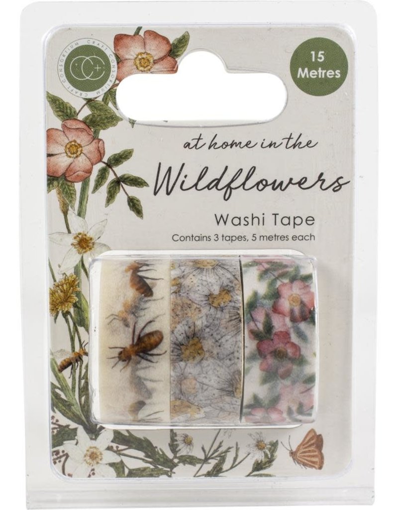 Craft Consortium Washi Set At Home in the Wildflowers