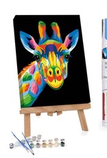Winnie's Picks Paint By Number Colorful Giraffe