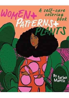 Union Square Coloring Book Women + Patterns + Plants