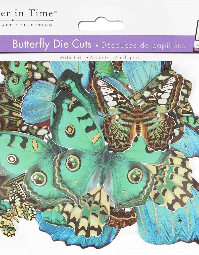 Multicraft Butterfly Die Cuts Blue