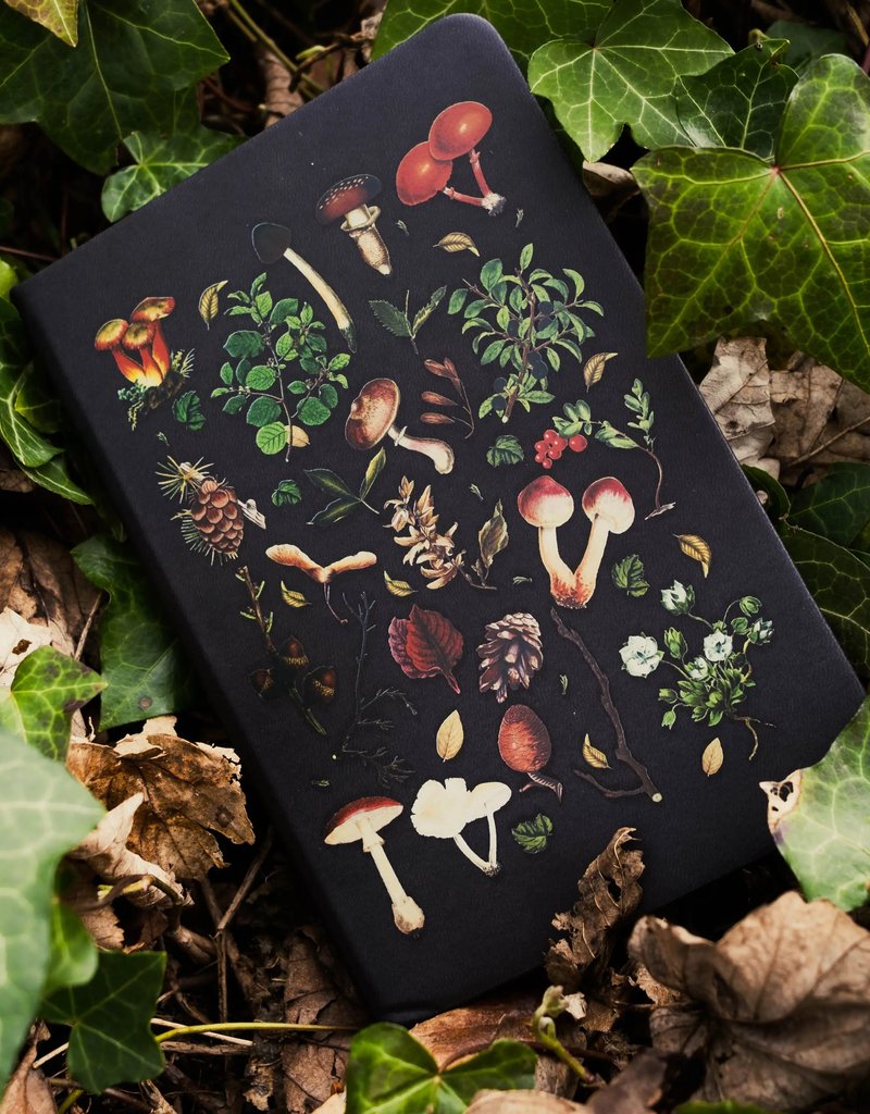 Mysticum Luna Green Witch Mushroom Notebook