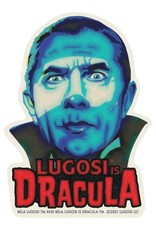 Retro-a-go-go Bela Lugosi is Dracula Vinyl Sticker
