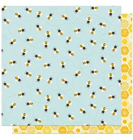 Photo Play Paper Company 12 x 12 Decorative Paper Bee Sweet