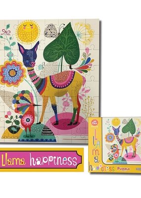 Streamline 64 Piece Puzzle Llama Happiness